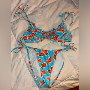 Two piece bathing suit